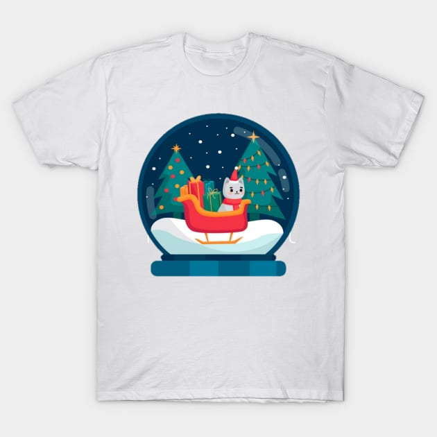 merry christmas T-Shirt by simsim